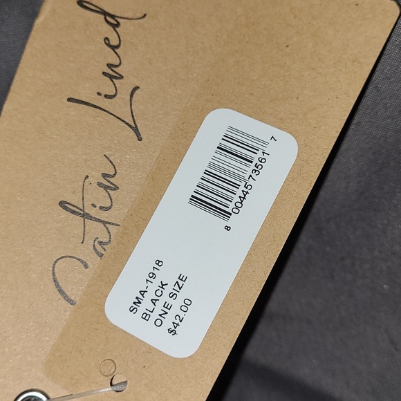 💕NWT Steve Madden Satin Lined Faux Croc Detail Cadet/Chauffeur Hat💕 - Picture 9 of 9